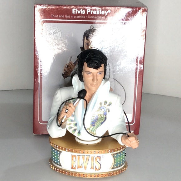 NIB Elvis Presley musical ornament collectible - Picture 4 of 13